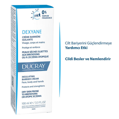 Ducray Dexyane Insulating Barrier Krem 100 ml - 2