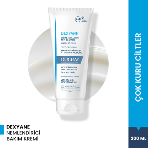 Ducray Dexyane Kuru Ciltler İçin Nemlendirici Bakım Kremi 200 ml - Ducray