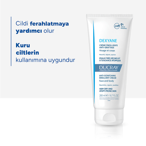 Ducray Dexyane Kuru Ciltler İçin Nemlendirici Bakım Kremi 200 ml - 4