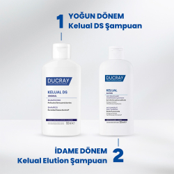 Ducray Kelual DS İnatçı Kepek Karşıtı Şampuan Hassas Saç Derisi için 100 ml - 4