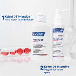Ducray Kelual DS Intensive Spray - Kepek Karşıtı Saç Bakım Spreyi 100 ml - 9