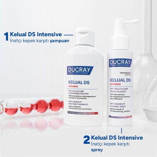 Ducray Kelual DS Intensive Spray - Kepek Karşıtı Saç Bakım Spreyi 100 ml - 9