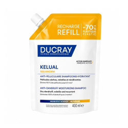 Ducray Kelual Squanorm Kuru Saçlar İçin Kepek Karşıtı Şampuan 400 ml - Refill - 1