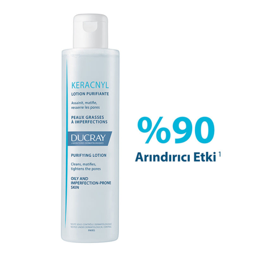 Keracnyl Yağlı ve Akneye Eğilimli Ciltler için Tonik 200 ml - 4
