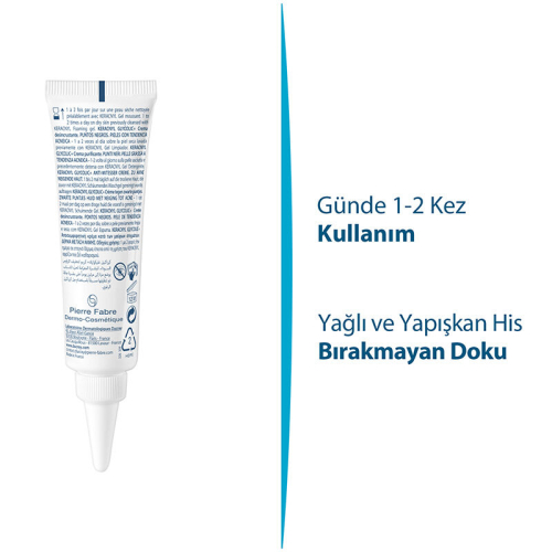 Ducray Keracnyl Glycolic+ Glikolik Asit İçeren Parlama Karşıtı Bakım Kremi 30 ml - 3