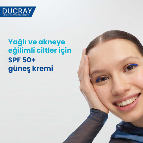 Ducray Keracnyl UV SPF50+ Yağlı Ciltler İçin Güneş Koruyucu 50 ml - 2