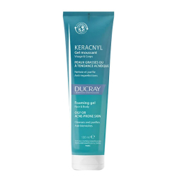 Ducray Keracnyl Yağlı Ciltler İçin Temizleme Jeli 100 ml - 1