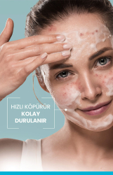 Ducray Keracnyl Yağlı ve Akneye Eğilimli Ciltler için Yüz Temizleme Jeli 400 ml - 4