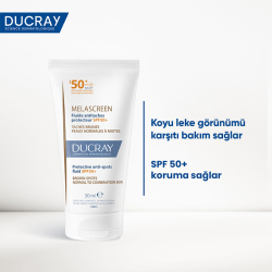 Ducray Melascreen UV Fluid SPF 50+ Normal ve Karma Ciltler Leke Karşıtı Güneş Kremi 50 ml - 3