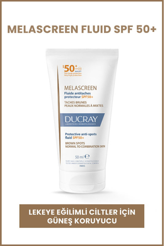 Ducray Melascreen Fluid SPF50+ Lekeye Eğilimli Ciltler İçin Güneş Koruyucu 50 ml - 2