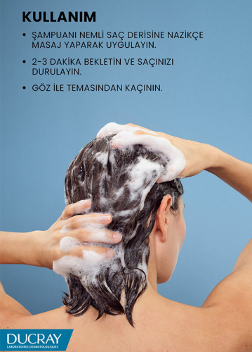 Ducray Kelual Squanorm Kuru Saçlar İçin Kepek Karşıtı Şampuan 400 ml - 5