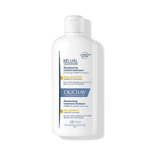 Ducray Kelual Squanorm Kuru Saçlar İçin Kepek Karşıtı Şampuan 400 ml - Ducray