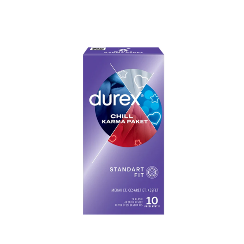 Durex Chill 10 Adet Prezervatif - Durex