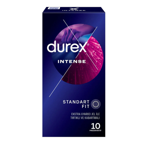 Durex Intense Prezervatif 10 Adet - 1
