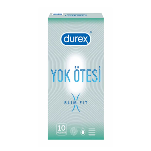 Durex Yok Ötesi Slim Fit Prezervatif 10 Adet - Durex