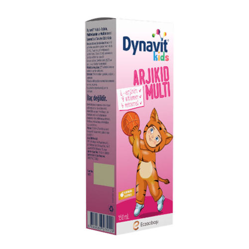 Dynavit Kids Arjikid Multi Portakal İçerikli Takviye Edici Gıda 150 ml - Dynavit