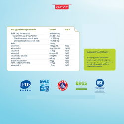 Easy Fish Oil Multi + Omega 3 Çiğnenebilir Tablet 30 Adet - 5