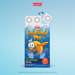 Easy Fish Oil Plus Tutti Frutti Aromalı Balık Yağı 30 Çiğnenebilir Jel - 3