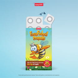 Easy Fish Propolis + Balık Yağı + A vitamini 30 Çiğnenebilir Jel - 3
