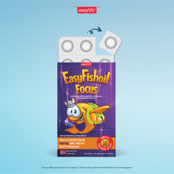 Easy Fish Oil Q Kids Çiğnenebilir 30 Tablet - 3