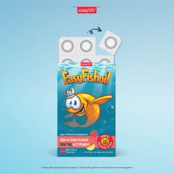 Easy Fish Oil Çilek ve Limon Aromalı Balık Yağı ve D Vitamini 30 Çiğnenebilir Jel - 3