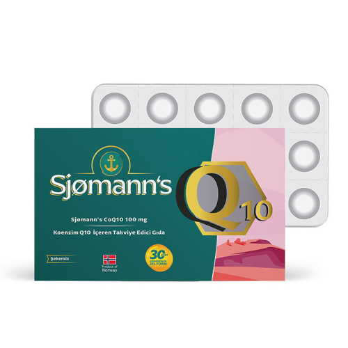 Sjomann’s CoQ10 100 mg İçeren Takviye Edici Gıda 30 Adet Çiğnenebilir Jel Form - EasyVit