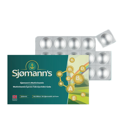 Sjomann’s Multivitamin İçeren Takviye Edici Gıda 30 Adet Çiğnenebilir Jel Form - EasyVit
