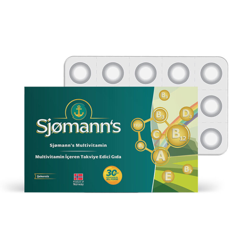 Sjomann’s Multivitamin İçeren Takviye Edici Gıda 30 Adet Çiğnenebilir Jel Form - EasyVit