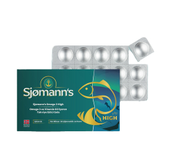 Sjomann’s Omega 3 ve Vitamin D3 İçeren Takviye Edici Gıda 30 Adet Çiğnenebilir Jel Form - 1