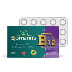 Sjomann’s Vitamin B12 İçeren Takviye Edici Gıda 30 Adet Çiğnenebilir Jel Form - 1