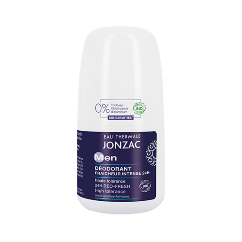 Eau de Jonzac Men Organic 24H Deo Fresh Roll-On 50 ml - Eau Thermale Jonzac