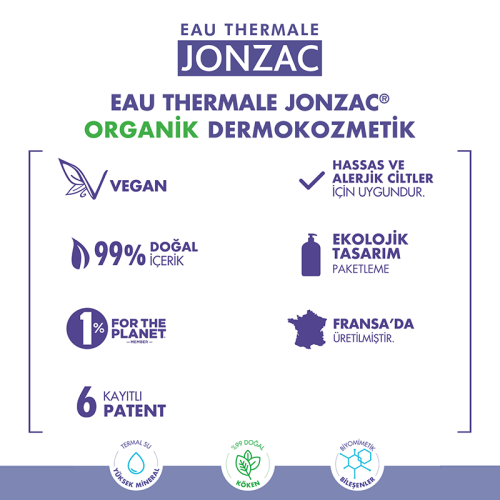 Eau Thermale Jonzac Nemlendirici Yüksek Toleranslı Duş Jeli 500 ml - 3