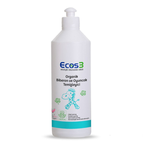 Ecos3 Organik Biberon ve Oyuncak Temizleyici 500ml - Ecos3