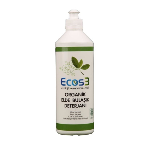 Ecos3 Organik Elde Yıkama Bulaşık Deterjanı 500 ml - Ecos3