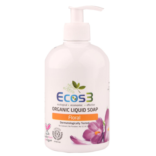 Ecos3 Organik Sıvı Sabun Floral 500ml - Ecos3