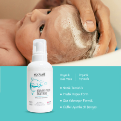 Ecowell Yeni Doğan Köpük Şampuan 500 ml - 3