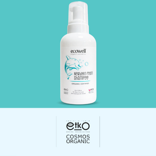 Ecowell Yeni Doğan Köpük Şampuan 500 ml - 5