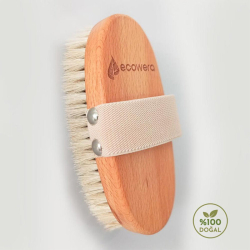 Ecowera Doğal At Kılı ve Vücut Fırçası - 2