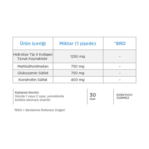 Eczacıbaşı Dynavit Collagen Quatro Takviye Edici Gıda 1250 mg x 30 Saşe - 2