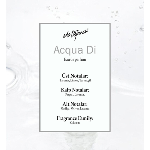 Eda Taşpınar Acqua Di Parfum EDP 100 ml - 2