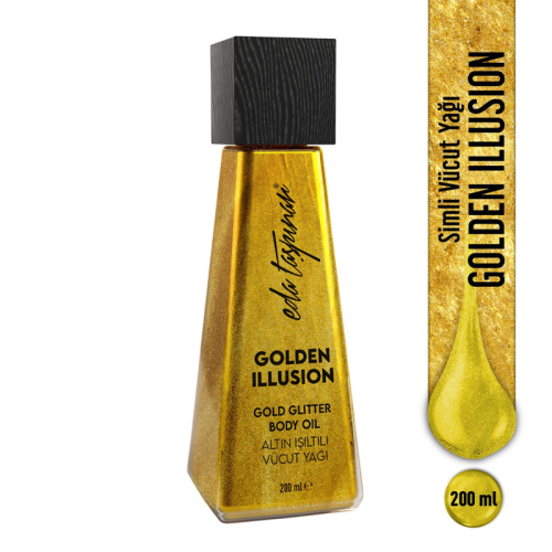 Eda Taşpınar Simli Vücut Yağı - Golden Illusion 200 ml - 2