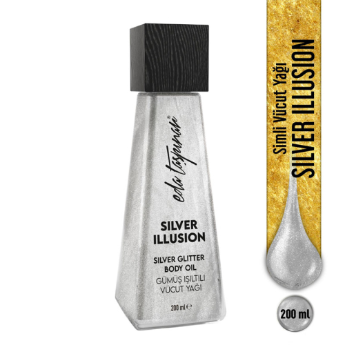Eda Taşpınar Simli Vücut Yağı - Silver Illusion 200 ml - 2