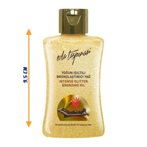 Eda Taşpınar Yoğun Işıltılı Bronzlaştırıcı Yağ 50 ml - 2