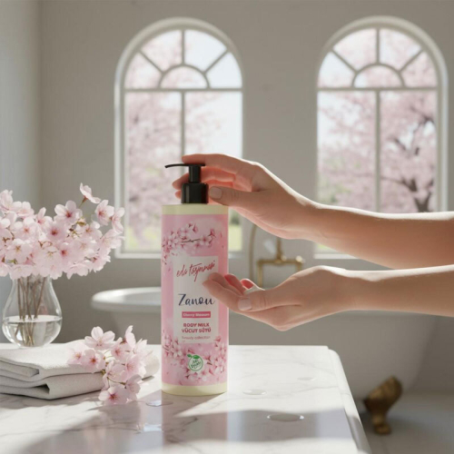 Eda Taşpınar Zanou Cherry Blossom Body Milk 400 ml - 3