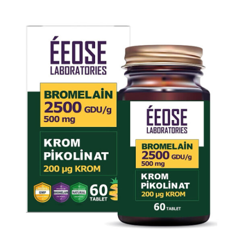 Eeose Bromelain Krom Pikolinat 60 Tablet - 2