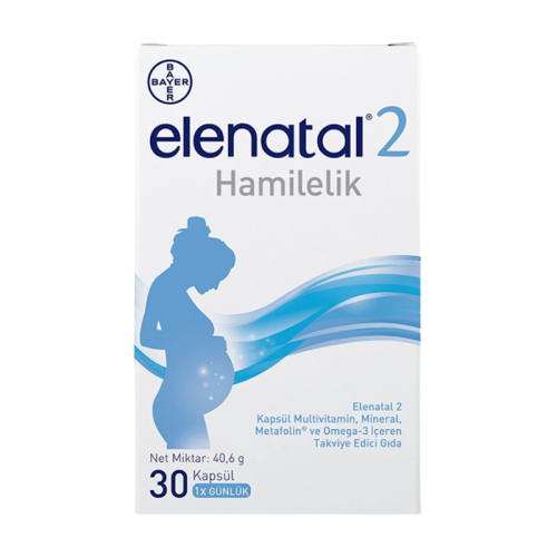 Elenatal 2 Takviye Edici Gıda 30 Tablet - Elenatal