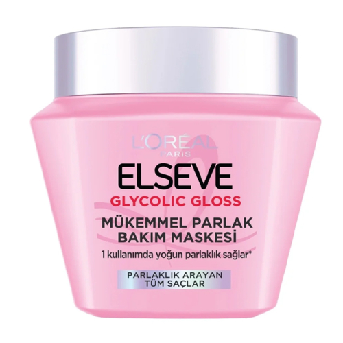 Elseve Glycolic Gloss Saç Bakım Maskesi 300 ml - Elseve