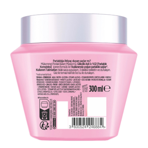 Elseve Glycolic Gloss Saç Bakım Maskesi 300 ml - 4