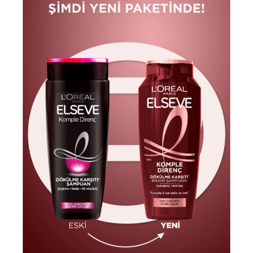 Elseve Komple Direnç Dökülme Karşıtı Şampuan 700 ml - 3
