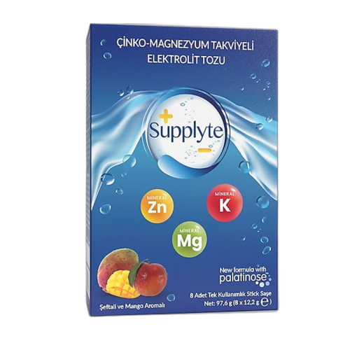 Ena Farma Supplyte Mango Şeftali Aromalı Elektrolit tozu - EnaFarma